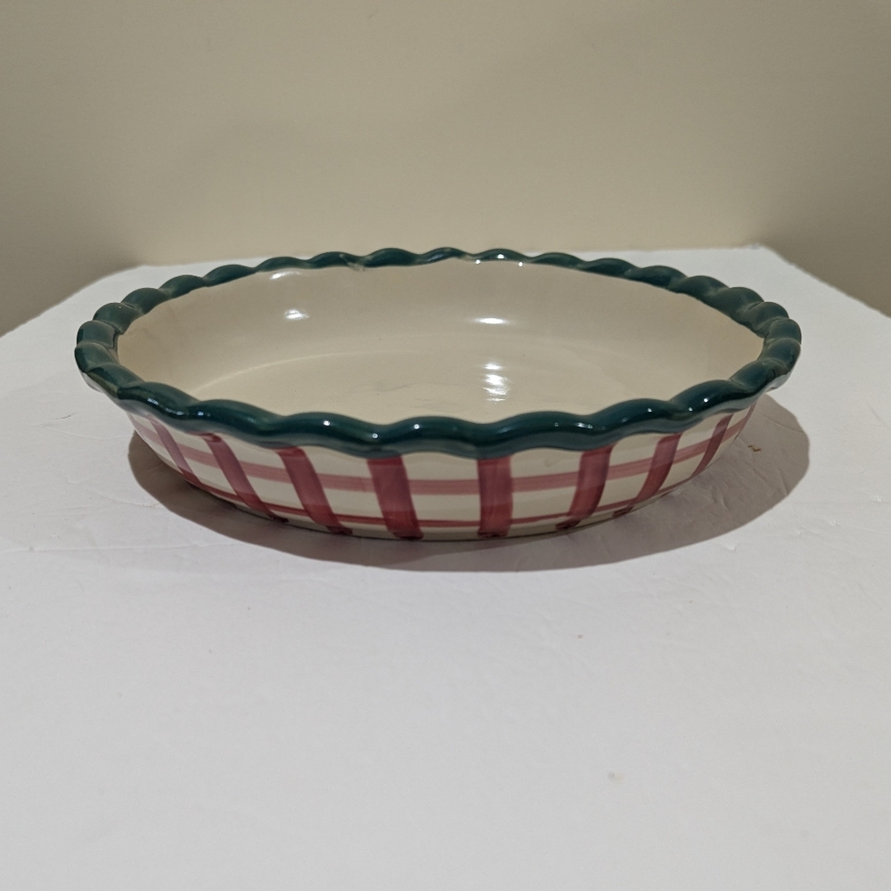 9' Ceramic Pie Dish By Design Pac Inc